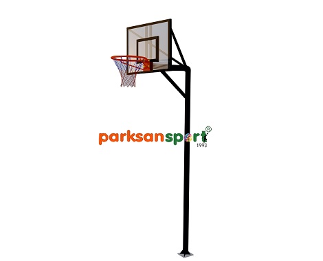 Training Type Basketball Hoop with Glass Backboard (90x120) - 60260