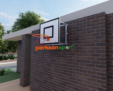 Wall Mounted Basketball Hoop with MDF Board (90x120) - 60216