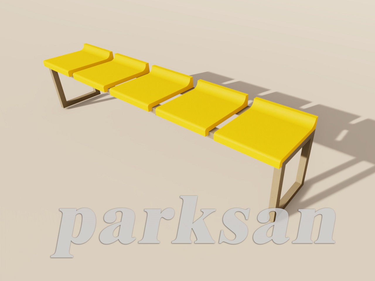 Tribune Seating Groups / Plastic Tribune Seating Group (5 Person) - 60708 