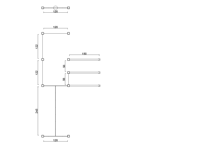 Pull-Up Sports Equipment   / 61508 - Pull-Up Teknik Resim