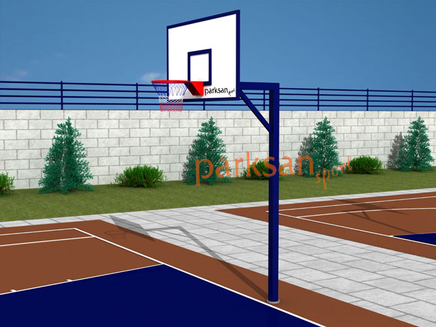 Basketball Court Equipment / Basketball Hoop with Fiber Board (105x180) - 60272