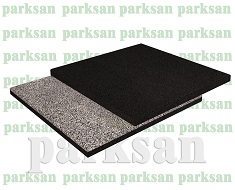 61000-02 Eco Rubber Tile (Black)