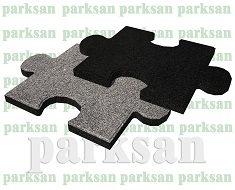 61004-02 Rubber Tile Puzzle Model Standard Colors