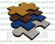 61006 - RUBBER TILE FLOOR PUZZLE SPECIAL COLOR CHART