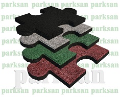 61004 - RUBBER TILE FLOOR PUZZLE MODEL STANDARD COLOR CHART