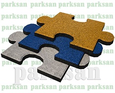 61006 - 04 Rubber Tile Puzzle Model Special Colors 