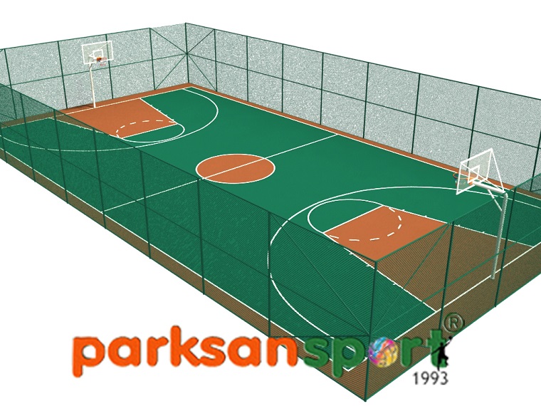 Standard Basketball Court - 60126 