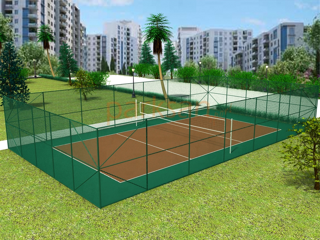Construction of Sports Fields & Multi-Purpose Sports Fields / Volleyball Court Line - 60160-04 