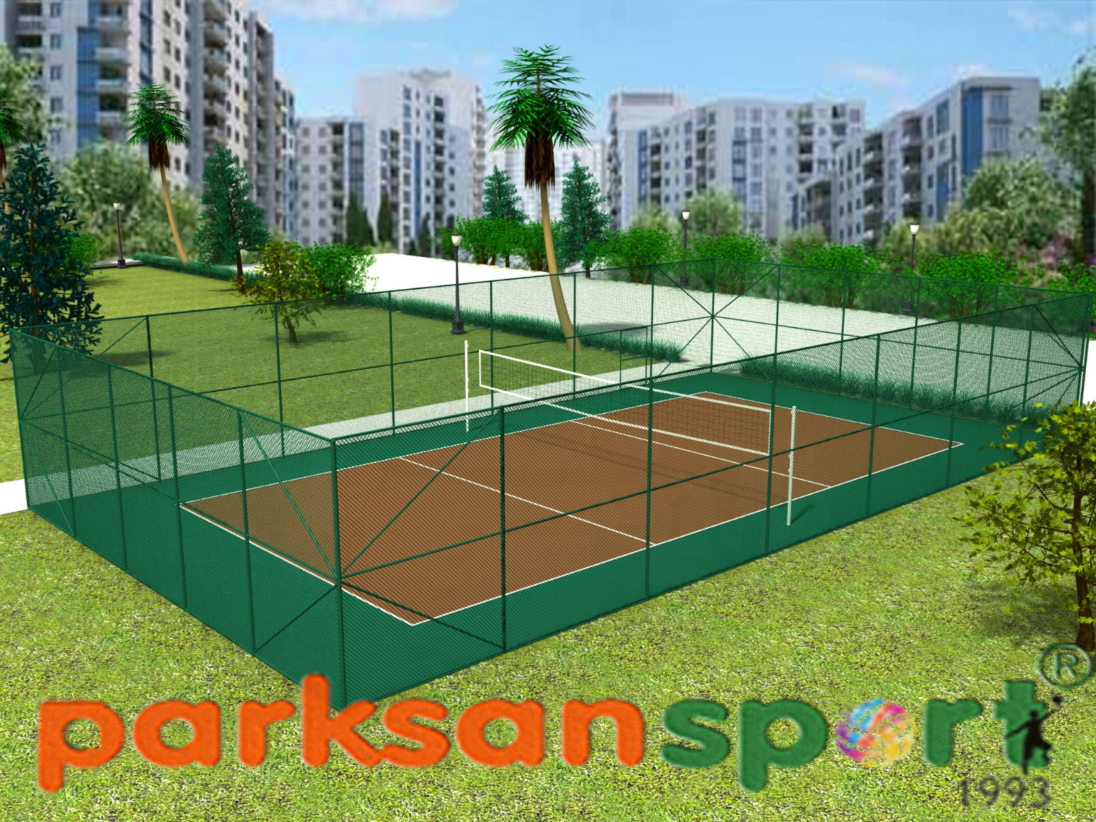 Construction of Sports Fields & Multi-Purpose Sports Fields / Standard Volleyball Court - 60128 