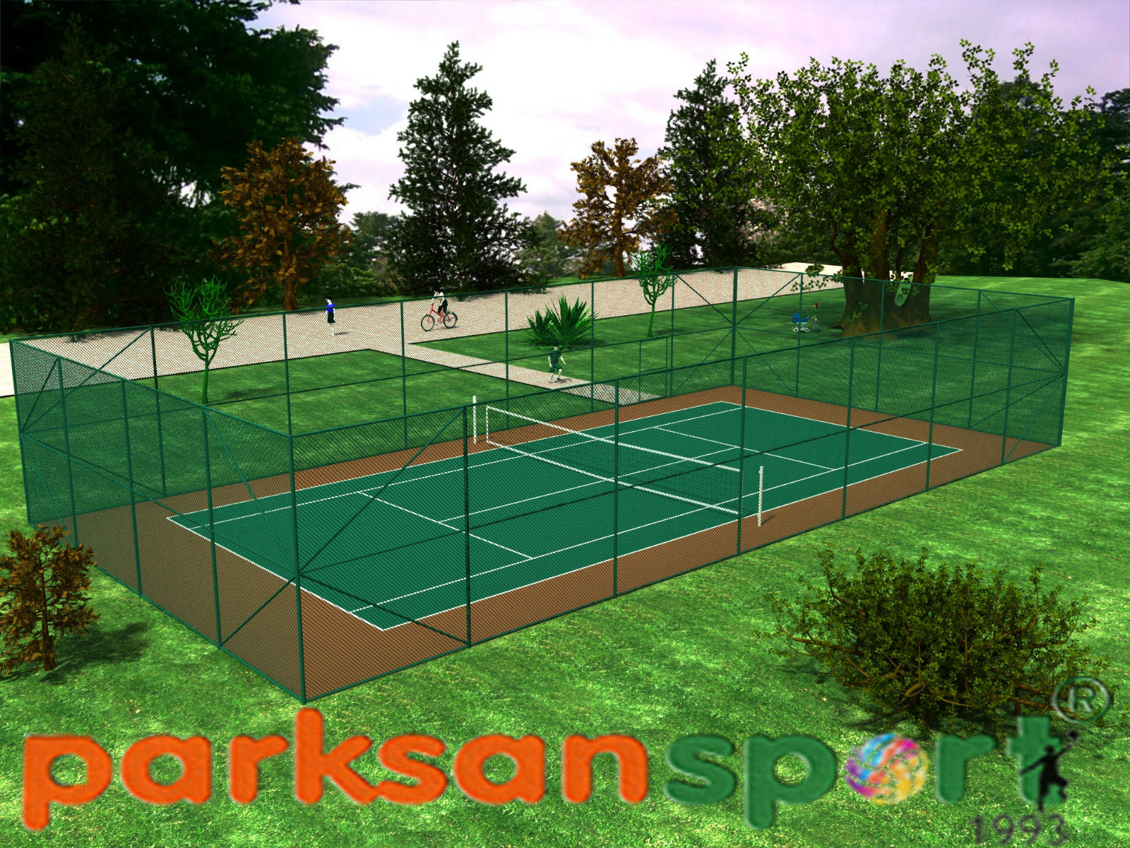 Construction of Sports Fields & Multi-Purpose Sports Fields / Standard Tennis Court - 60130