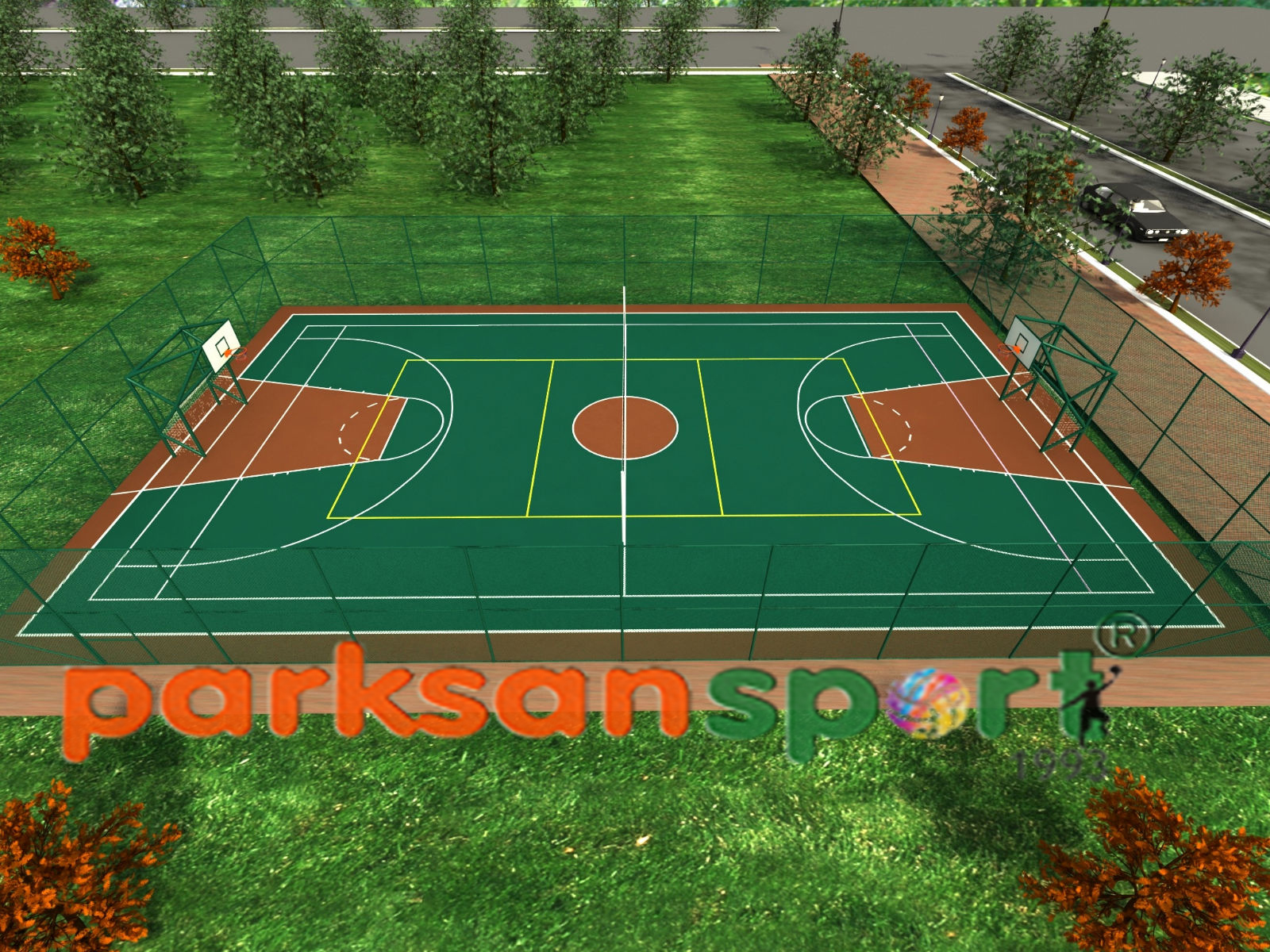 Construction of Sports Fields & Multi-Purpose Sports Fields / Multi-Purpose Sports Field (Basketball + Volleyball + Football) - 60140