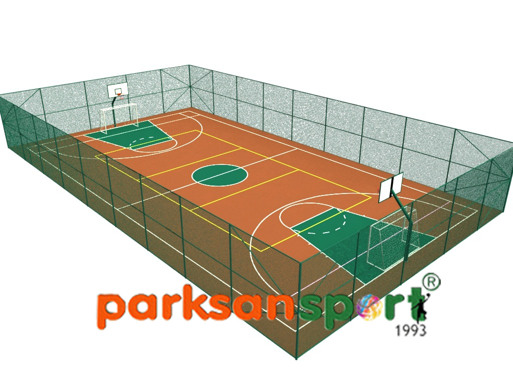 Multi-Purpose Sports Field (Basketball + Football) - 60142