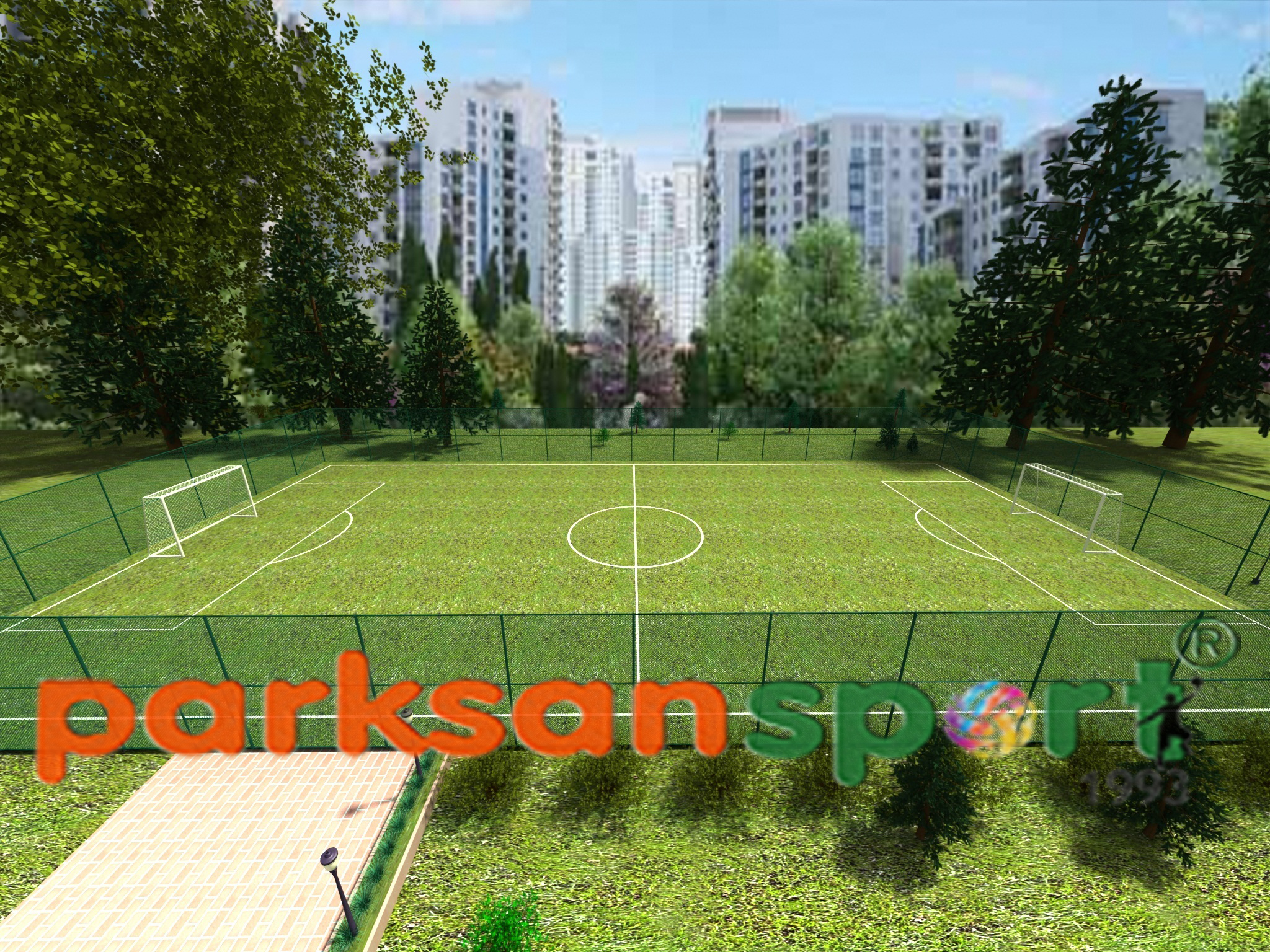 Construction of Sports Fields & Multi-Purpose Sports Fields / Standard Outdoor Artificial Turf - 60134